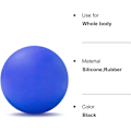 Miniatyrbild 7 av 7: Massage Hockey Ball för myofascial avslappning, fötter, rygg, triggerpunktsterapiball, muskelknutor, yoga Royal Blue
