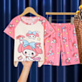Miniatyrbillede 1 af 3: Sanrio Pyjamas Pyjamas Pjs Sæt/Nattøj Børn Piger Loungewear Nattøj #4 9-12Yeears