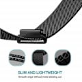 Pikkukuva 6 / 6: Apple Watch SE 40mm -ranneke Milanese Loop -ruusukulta musta
