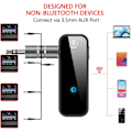 Miniatyrbillede 3 af 4: （59,5*22*12mm） Bluetooth-bil Bluetooth-modtageradapter Jack Bluet