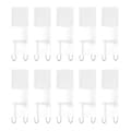 10x G9 1w LED-lampa med hög effekt, varmvit 3500 K