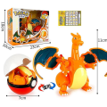 Pikkukuva 4 / 5: Mewtwo Lelulelusetti Pikachu Charmander Lunala Vieritä Toimintahahmo Lasten Lelut Pikachu With box