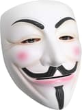 Udekit hacker masker V for Vendetta anonym halloween cosplay kostume fest rekvisitter