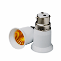 Miniatyrbild 2 av 5: 5-pack B22 till E27 Lampsockeladapter, Bajonett till Skruv, Adapterhållare för Lamplampa