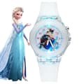 Piger Børn Tegneserieur Frozen Quartz Ur LED Flash #2 #2