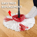Pikkukuva 3 / 4: 2in1 Spin Mop -täyttöpakkaus, 2 kpl Turbo 2in1 -moppauspään vaihtopäätä, sopii kaikkiin Vileda Turbo -mopiin