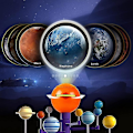 Miniatyrbillede 3 af 5: Solsystem til børn, talende astronomi solsystem model kit, planetarium projektor STEM legetøj med 8 planeter, rumlegetøj til 3 4 5+ år gamle drenge