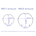 Miniatyrbilde 4 av 5: Downlight Spotlight Spring Lamp Retaining Spring Clip Ring Ligh A3