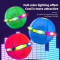 Miniatyrbild 3 av 5: Ufo Deformationsmagisk flygande tefatboll med LED-lampor Flygande leksaker