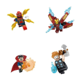 Miniatyrbillede 2 af 4: 16 stk. Superhelte Actionfigurer Minifigurer Byggeklodser Legetøjssæt 34044
