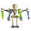 Pikkukuva 2 / 3: 2 kpl Tähtien sota Minihahmoja Kenraali Grievous Action Figures Leikkihahmoja