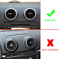 Pikkukuva 2 / 4: Magneettinen auton puhelinteline, yhteensopiva Audi A3 8P ja Audi S3 8P kanssa, sopii älypuhelimille ja GPS:lle, 360 astetta (musta)