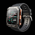 Miniatyrbild 2 av 3: C20pro (DaFit) Bluetooth-samtal smartklocka utomhus tre-proof sport multifunktionell sport smartklocka [DB] Orange