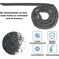Miniatyrbillede 5 af 5: Kabelkæde 1010mm, 3d-printkabelkæde, til 3d-printer Cnc-routermaskine, sort Hy