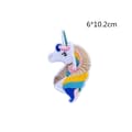 Miniatyrbillede 2 af 5: 19 stk. Enhjørning-patches Multicolor Random Mix Håndlavede Patch Ass
