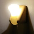 Miniatyrbillede 3 af 4: Bærbar Trækledning LED Pære Skab Skab Lampe Natlys Batteridrevet Selvklæbende Væglampe Gang Soveværelse Belysning