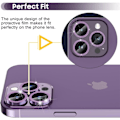 Miniatyrbilde 5 av 5: Beskyttelse for bakkamera for iPhone 14 Pro/14 Pro Max Photo Protecto