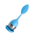 Miniatyrbillede 2 af 4: Løs te-infuser - Te-infuser i silikone med håndtag i rustfrit stål, kompatibel med tekande, krus - Te-si, te-diffuser