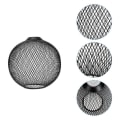 Miniatyrbild 3 av 5: 1/2/3/5 Metallhänge Lampskärm Smidesjärnstråd Lampskärm f Black Round
