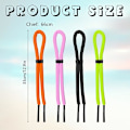 Miniatyrbillede 2 af 7: 4 stk. 26 tommer flydende solbrillerem, justerbar solbrillerem anti-tabt brillerem til vandsport sejlads kajakroning surfing mænd kvinder Green, Orange, Black, Pink