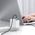 Miniatyrbilde 8 av 11: BASEUS Display Rask lading USB-C til USB-C 100W 2m svart