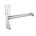 Miniatyrbilde 1 av 5: 2 stk hagearbeid redskaper, 2 i 1 hagearbeid hakke og rive og 2 i 1 spade og hakke Hoe and rake