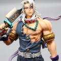 Miniatyrbillede 3 af 5: Demon Slayer Uzui Tengen Anime Figur Gk Hashibira Inosuke Douma Figurine Kimetsu No Yaiba Model Pvc Statue Samleobjekt Legetøj Gave with Box Douma