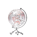 Miniatyrbild 1 av 5: Transparent Globe Illuminated Decorative World Globe