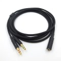 Pikkukuva 5 / 5: 3,5 mm:n yleinen 2-in-1-pelikuulokemikrofonin äänikaapeli - jatkokaapeli Hyperx Cloud Ii/alpha-/cloud Flight/c