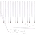 Miniatyrbild 1 av 8: 30 st bläckpennsrefill, utbytbara kulspetspennrefill med smidig skrivning Kulspetspennrefill 1 mm Retraktabla pennrefill för kulspetspennor 1mm black refill 30Pcs
