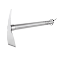Miniatyrbilde 1 av 5: 2 stk hagearbeid redskaper, 2 i 1 hagearbeid hakke og rive og 2 i 1 spade og hakke Pickaxe