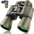 Miniatyrbillede 1 af 5: 20x50 Militær kikkert til voksne med smartphone-adapter - Kompakt vandtæt taktisk kikkert til fugleobservation, jagt, vandreture, koncert Mud