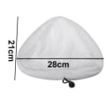 Miniatyrbilde 3 av 5: 6 stk mikrofiber dampmopp rengjøringsputer erstatning dampmopp kompatibel for H2o X5 H20 vaskbar