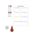 Miniatyrbillede 1 af 11: Køleskabsmagnetisk kalender ugentlig planlægger magnetisk kalender whiteboard månedlig to-do liste indkøbsliste tavle null - CT811