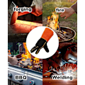 Pikkukuva 3 / 5: Hitsauskäsineet Heatextreme Kuumuuden- ja tulenkestävät sauva-, mig-, tig-, taonta-, grilli-, takka-, puuhella-, uuni-, pata- (musta)