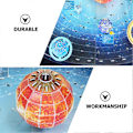 Miniatyrbillede 5 af 5: 1 Sæt Solsystem 3D Tredimensionelt Puslespil Legetøj Rum 8 Planeter Modeller
