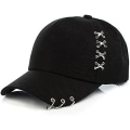 Miniatyrbillede 1 af 5: Liangnv Unisex-voksen Baseball Black1 One Size