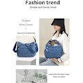 Pikkukuva 4 / 4: Naisten crossbody-laukku, moniosainen crossbody-laukku, olkalaukku, matkalaukku, käsilaukku (sininen)