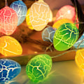 Miniatyrbild 2 av 3: Batterilåda LED-sprickljus slinga påskägg kärlek stjärnspricka