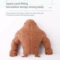 Miniatyrbild 4 av 4: Simulerad gorilla apa stretchig squish antistress squeeze elastisk apa leksak 12*12 Blue