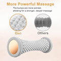 Miniatyrbillede 3 af 6: Fodmassagerulle, Muskelrullestok til restitution af plantar fasciitis og afslapning af stramme muskler Grey