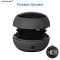 Miniatyrbild 2 av 5: Minihögtalare 3,5 mm högtalare bärbar högtalare subwoofer musikhögtalare för PC-dator bärbar dator notebook med laddningskabel Black