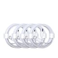 4-pack Officiellt Certifierad 20W 2M Snabbladdningskabel för Apple iPhone 6 - 14-serien