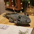 Miniatyrbild 1 av 5: 30cm Blå Axolotl Plyschleksak Mjukt Stoppat Djur Cartoon Plushie Axolotl Dockor Barn Vuxna Gamer Födelsedagspresent Heminredning 44cm