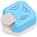 Miniatyrbilde 1 av 6: 1-hulls hjørnestempel for papir, R 4/7/10 mm metall og plast mais