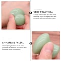 Miniatyrbilde 4 av 6: Skraping Massasjeverktøy Jade Chakra Healing Avslappende Stein Soppform Guasha Ansiktsmassasjer Bra for Øye Ansikt Hals Hud Kroppsskjønnhet Spa (2 stk)