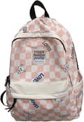 Ternet Rygsæk Gingham Skole Tasker Tilbage Til Skolen Tilbehør Til Studerende (pink) Hy