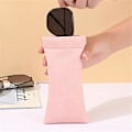 Miniatyrbillede 3 af 5: Etui 4-pak, etui til kvinder mænd, PU blødt brilleetui etui bærbart [DB]
