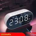 Miniatyrbillede 3 af 4: Lille vækkeurradio til soveværelser med , alarm, USB-oplader, batteribackup, lur-timer, FM-radio med automatisk sluk-timer til sengekanten (hy)