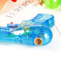 Miniatyrbild 2 av 3: Liten vattenpistol i plast, transparent, leksakspistol för barn, minivattenspruta, sommarvattenleksak för stranden - Space model